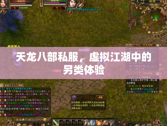 天龙八部私服，虚拟江湖中的另类体验