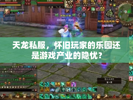 天龙私服，怀旧玩家的乐园还是游戏产业的隐忧？