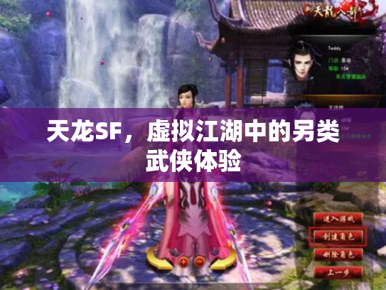 天龙SF，虚拟江湖中的另类武侠体验