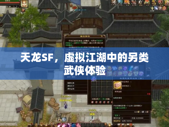 天龙SF，虚拟江湖中的另类武侠体验