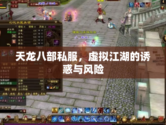 天龙八部私服，虚拟江湖的诱惑与风险