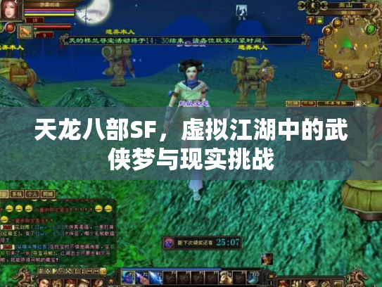 天龙八部SF，虚拟江湖中的武侠梦与现实挑战