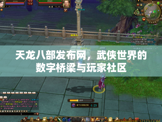 天龙八部发布网，武侠世界的数字桥梁与玩家社区