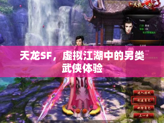 天龙SF，虚拟江湖中的另类武侠体验