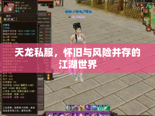 天龙私服，怀旧与风险并存的江湖世界