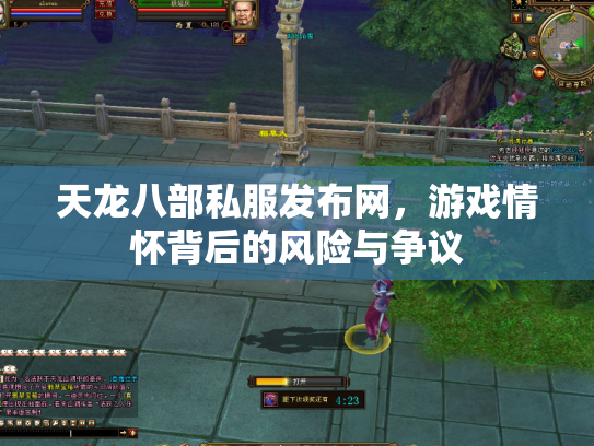 天龙八部私服发布网，游戏情怀背后的风险与争议