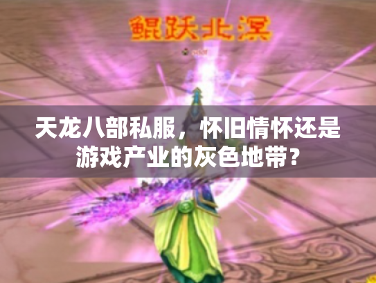 天龙八部私服，怀旧情怀还是游戏产业的灰色地带？