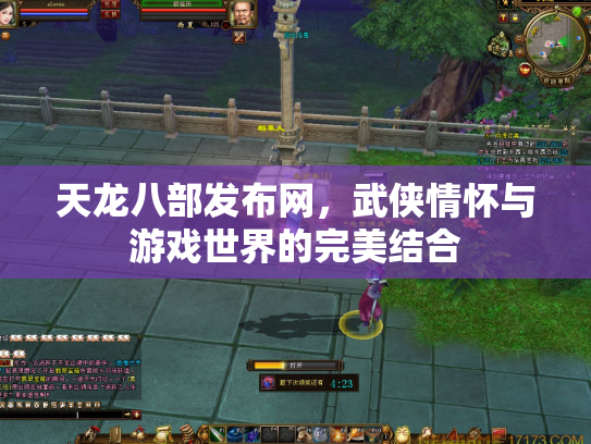 天龙八部发布网，武侠情怀与游戏世界的完美结合