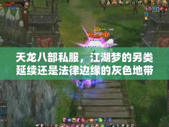 天龙八部私服，江湖梦的另类延续还是法律边缘的灰色地带？
