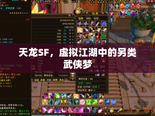 天龙SF，虚拟江湖中的另类武侠梦