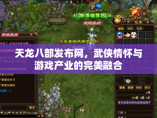 天龙八部发布网，武侠情怀与游戏产业的完美融合