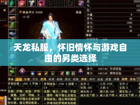 天龙私服，怀旧情怀与游戏自由的另类选择
