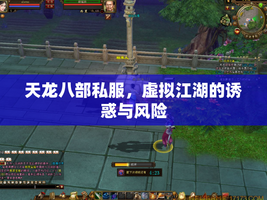 天龙八部私服，虚拟江湖的诱惑与风险