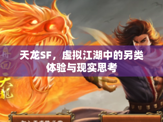 天龙SF，虚拟江湖中的另类体验与现实思考
