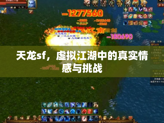 天龙sf，虚拟江湖中的真实情感与挑战