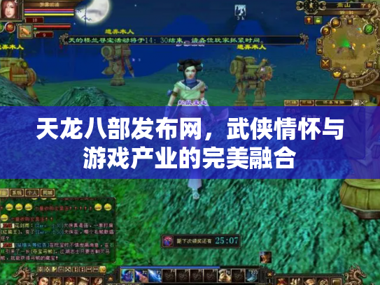 天龙八部发布网，武侠情怀与游戏产业的完美融合