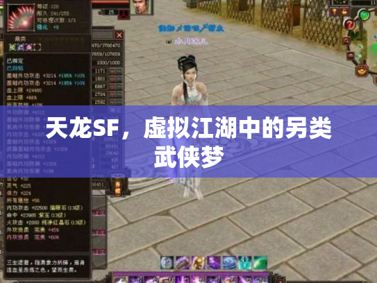 天龙SF，虚拟江湖中的另类武侠梦