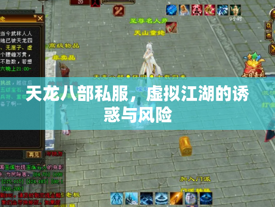 天龙八部私服，虚拟江湖的诱惑与风险