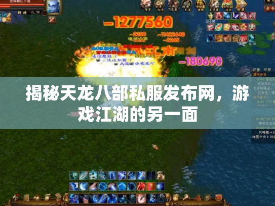 揭秘天龙八部私服发布网，游戏江湖的另一面
