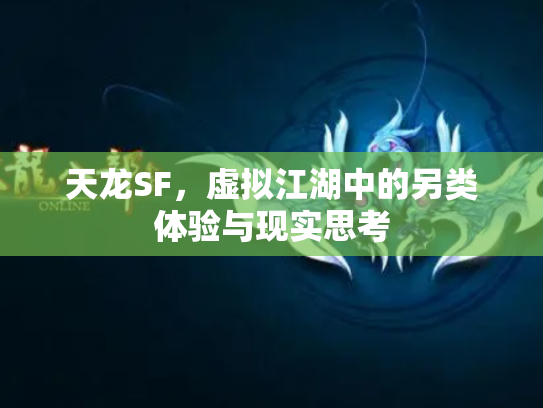 天龙SF，虚拟江湖中的另类体验与现实思考
