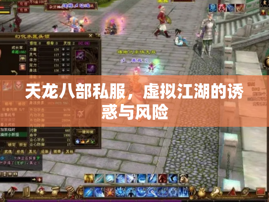 天龙八部私服，虚拟江湖的诱惑与风险