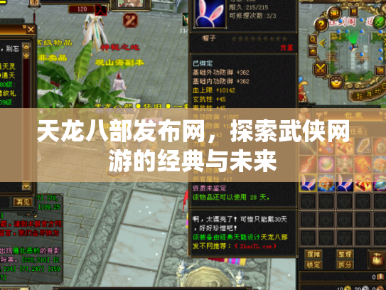 天龙八部发布网，探索武侠网游的经典与未来