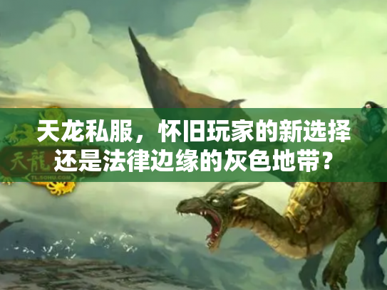 天龙私服，怀旧玩家的新选择还是法律边缘的灰色地带？