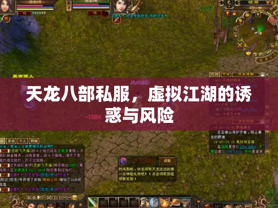 天龙八部私服，虚拟江湖的诱惑与风险