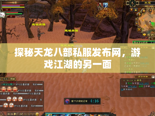 探秘天龙八部私服发布网，游戏江湖的另一面