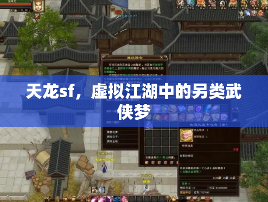 天龙sf，虚拟江湖中的另类武侠梦