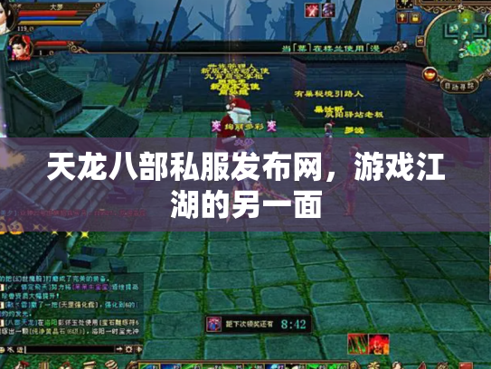 天龙八部私服发布网，游戏江湖的另一面