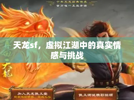 天龙sf，虚拟江湖中的真实情感与挑战