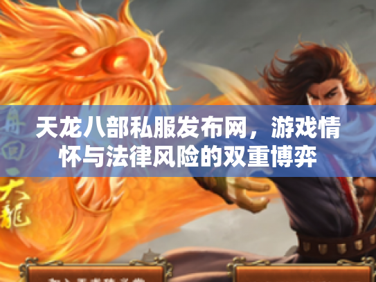 天龙八部私服发布网，游戏情怀与法律风险的双重博弈