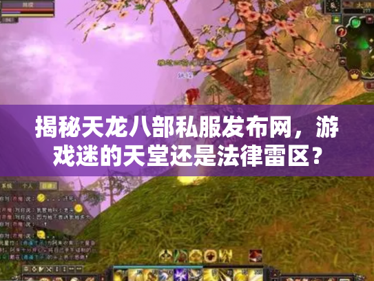 揭秘天龙八部私服发布网，游戏迷的天堂还是法律雷区？