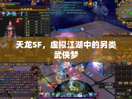 天龙SF，虚拟江湖中的另类武侠梦