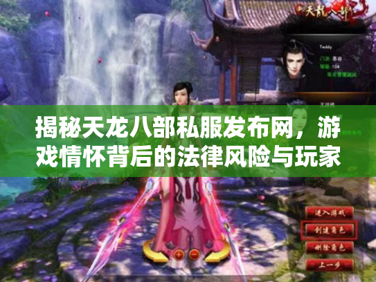 揭秘天龙八部私服发布网，游戏情怀背后的法律风险与玩家选择