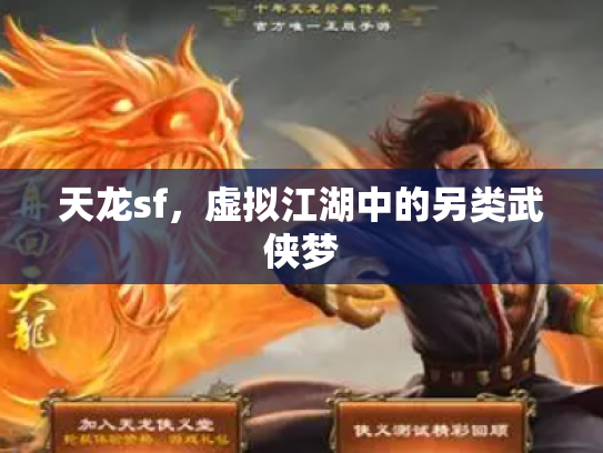 天龙sf，虚拟江湖中的另类武侠梦