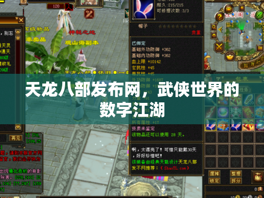 天龙八部发布网，武侠世界的数字江湖