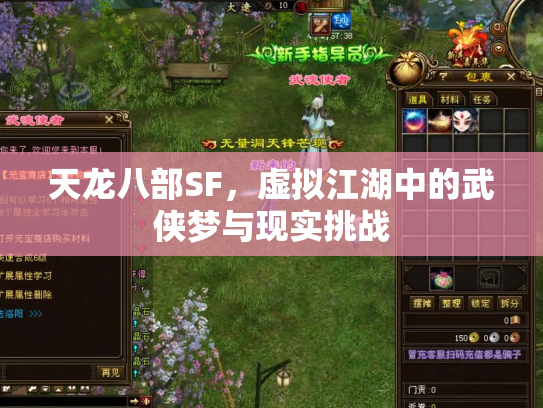 天龙八部SF，虚拟江湖中的武侠梦与现实挑战