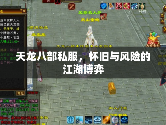 天龙八部私服，怀旧与风险的江湖博弈