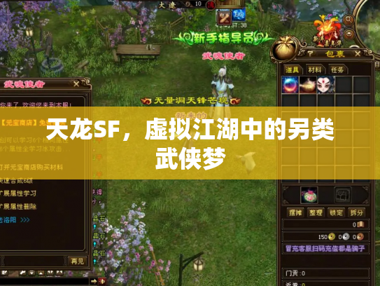 天龙SF，虚拟江湖中的另类武侠梦