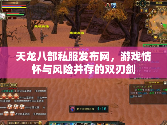 天龙八部私服发布网，游戏情怀与风险并存的双刃剑