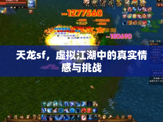 天龙sf，虚拟江湖中的真实情感与挑战