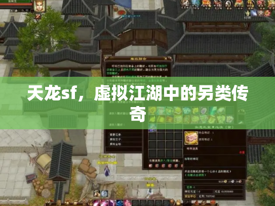 天龙sf，虚拟江湖中的另类传奇