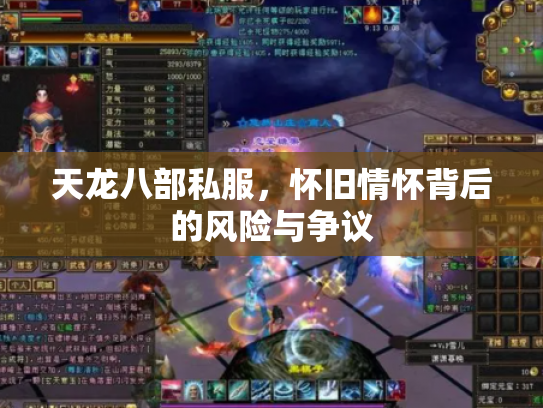 天龙八部私服，怀旧情怀背后的风险与争议