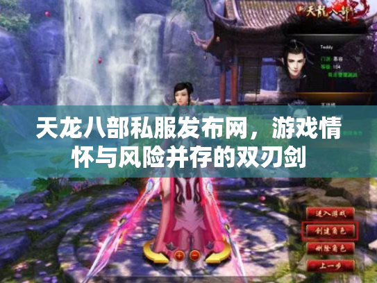 天龙八部私服发布网，游戏情怀与风险并存的双刃剑