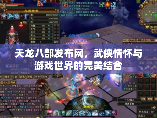 天龙八部发布网，武侠情怀与游戏世界的完美结合