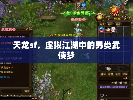 天龙sf，虚拟江湖中的另类武侠梦