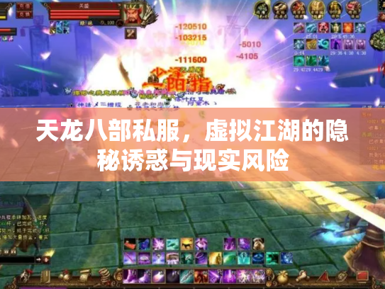 天龙八部私服，虚拟江湖的隐秘诱惑与现实风险
