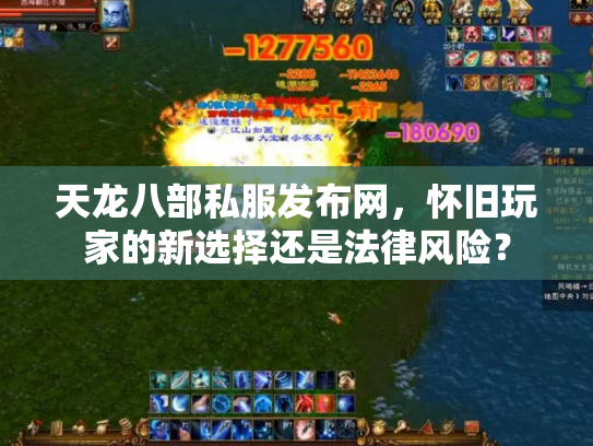天龙八部私服发布网，怀旧玩家的新选择还是法律风险？